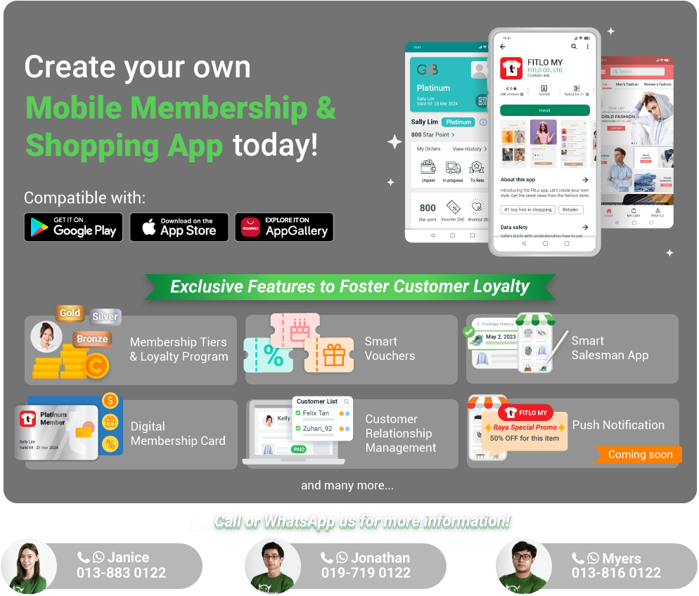 Mobile Membership & Shopping App
